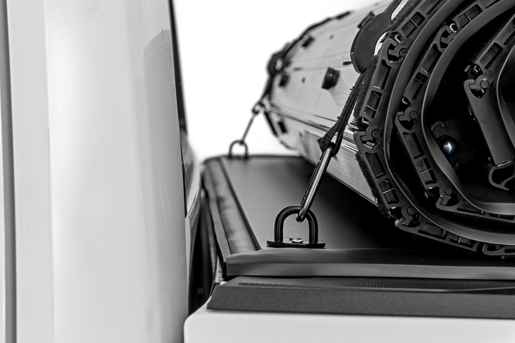 Rough Country Hard Roll Up Bed Cover | 5'7" Bed | for Toyota Tundra 2WD/4WD (2022-2025)