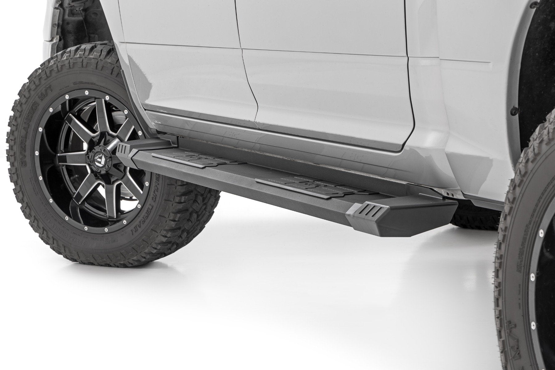 Rough Country HD2 Running Boards Crewmax Cab Ram 1500/2500/3500 2WD/4WD SRB091785A