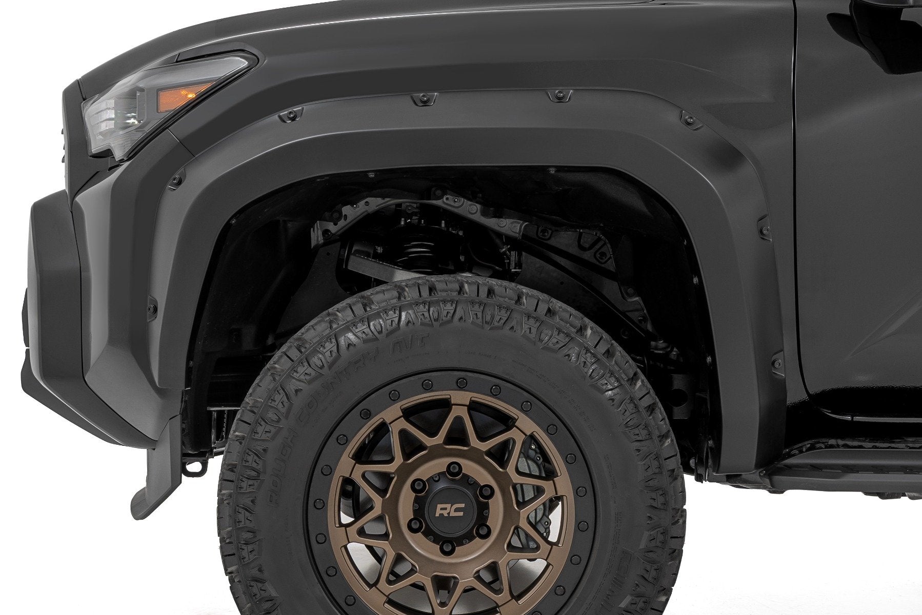 Rough Country Fender Flares | 089 Wind Chill Pearl | for Toyota 4Runner 2025 F-T12511-089