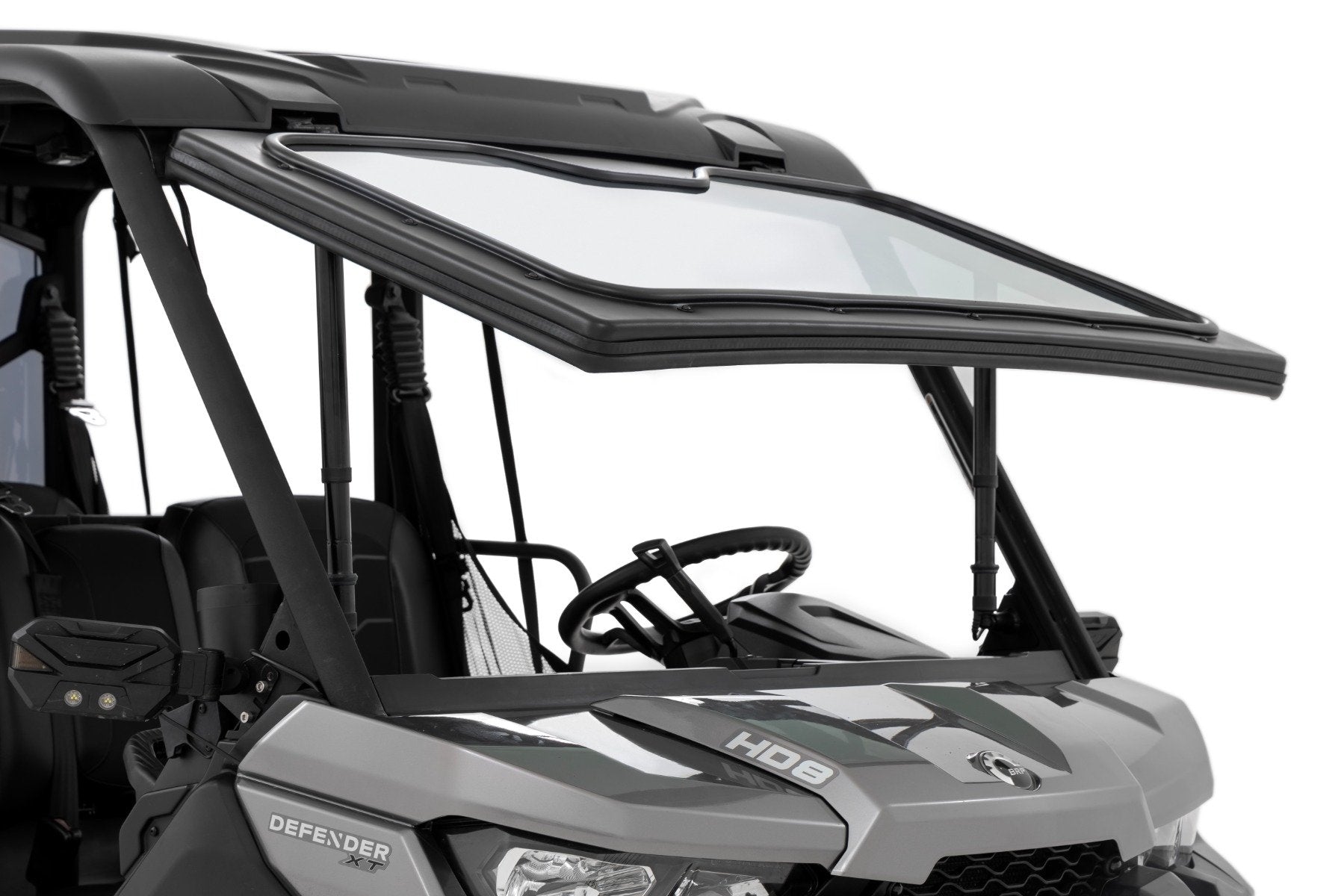 Rough Country Electric Tilt Windshield Glass Can-Am Defender HD 8/HD 9/HD 10 98418213