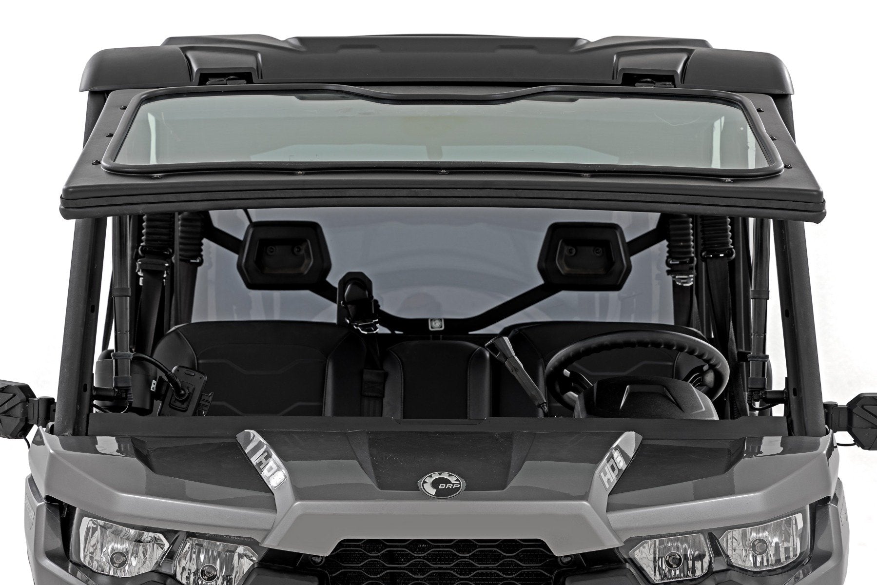 Rough Country Electric Tilt Windshield Glass Can-Am Defender HD 8/HD 9/HD 10 98418213