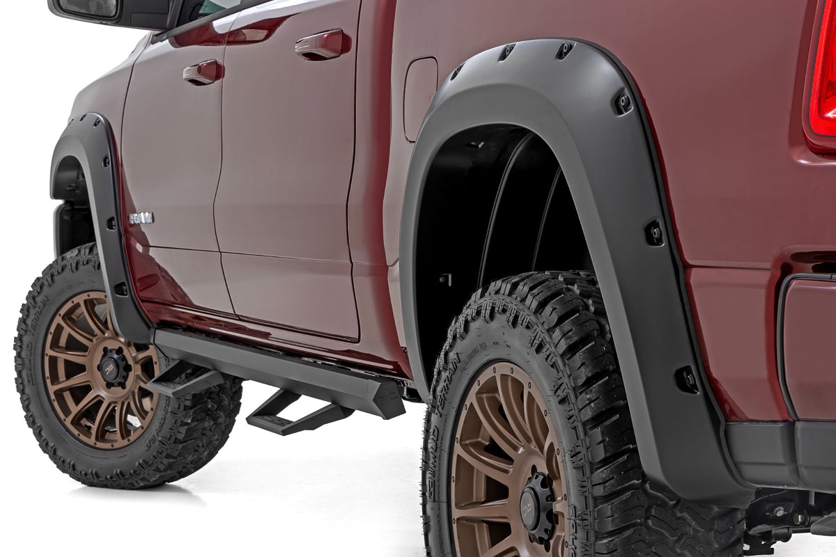 Rough Country Pocket Fender Flares | PG9 Serrano Green | for Ram 1500 25-26 F-D319205-PG9