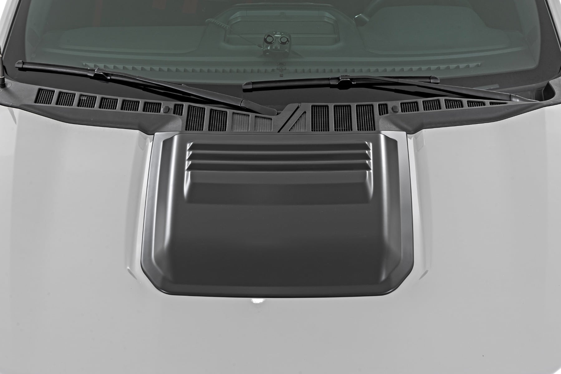 Rough Country Hood Scoop | M7 Carbonized Gray | for Ford F-150 (2021-2026) HS30010-M7