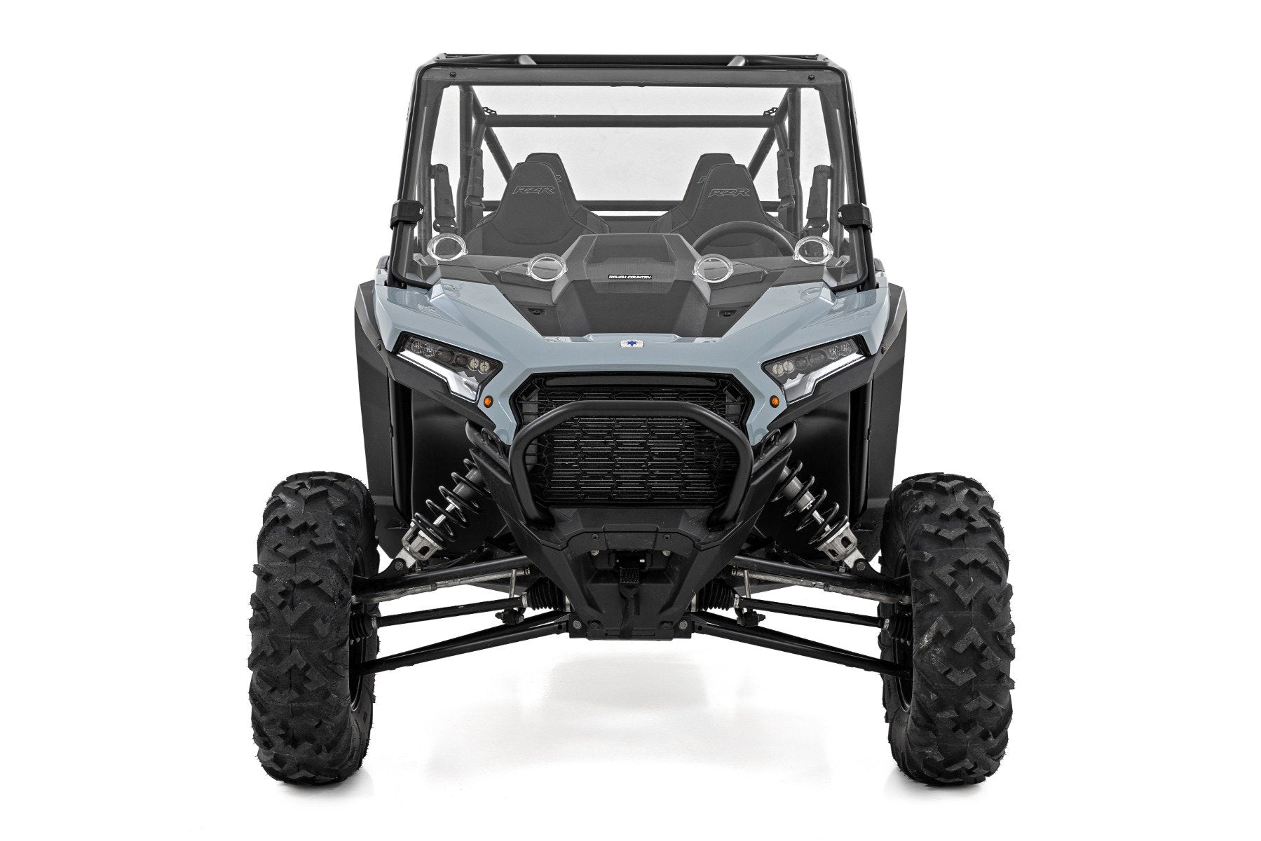 Rough Country Vented Full Windshield | Scratch Resistant |┬á Polaris RZR XP4 1000