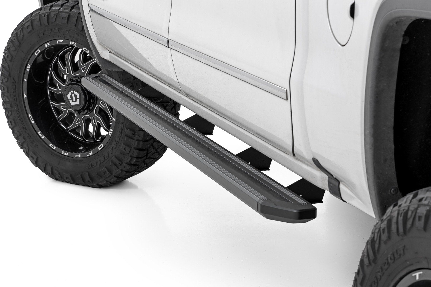 Rough Country MultiColor LED Running Boards Crew Cab Chevy/GMC 1500/2500HD 07-19 55010