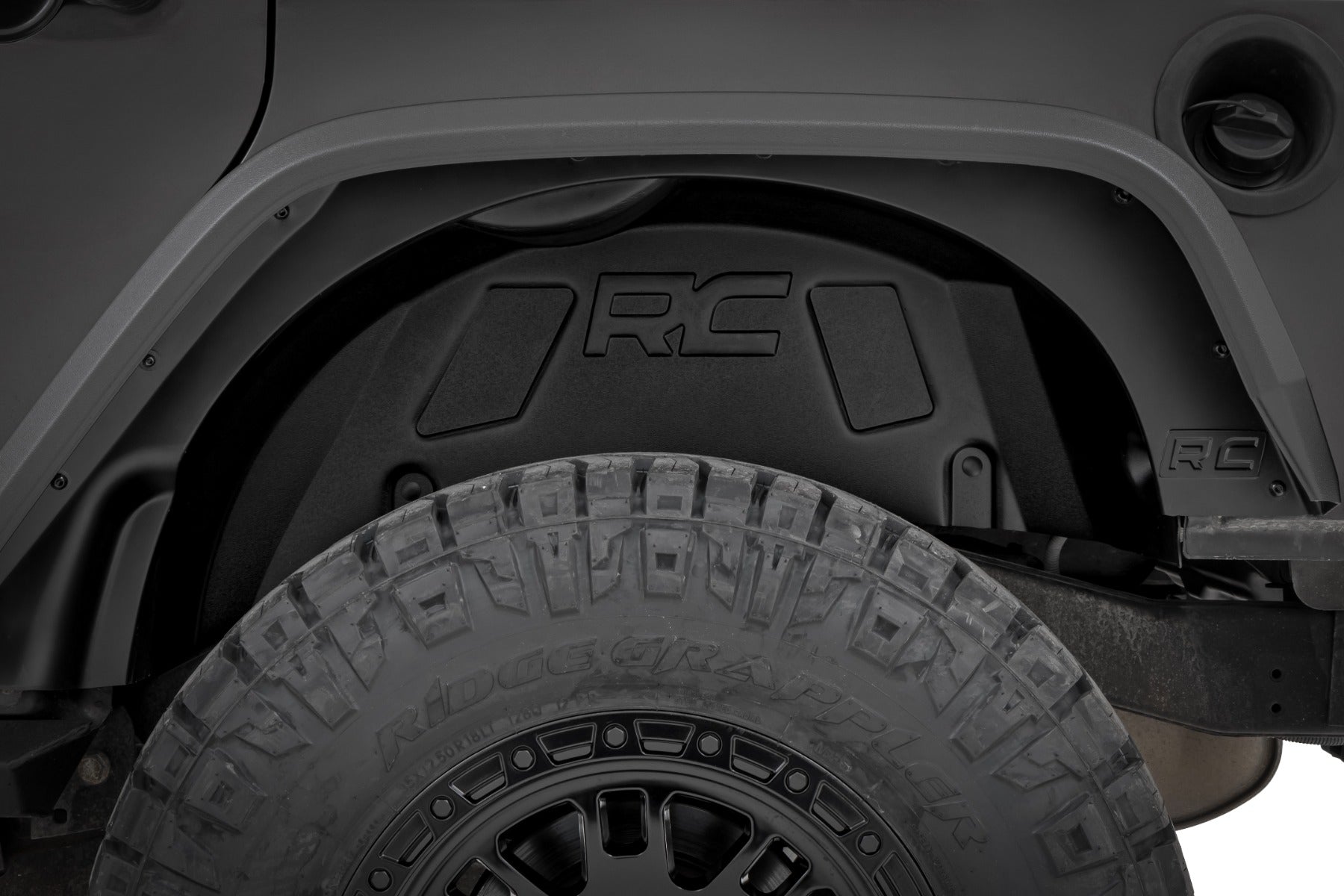 Rough Country Rear Wheel Well Liners | for Jeep Wrangler Unlimited 07-18 4195A
