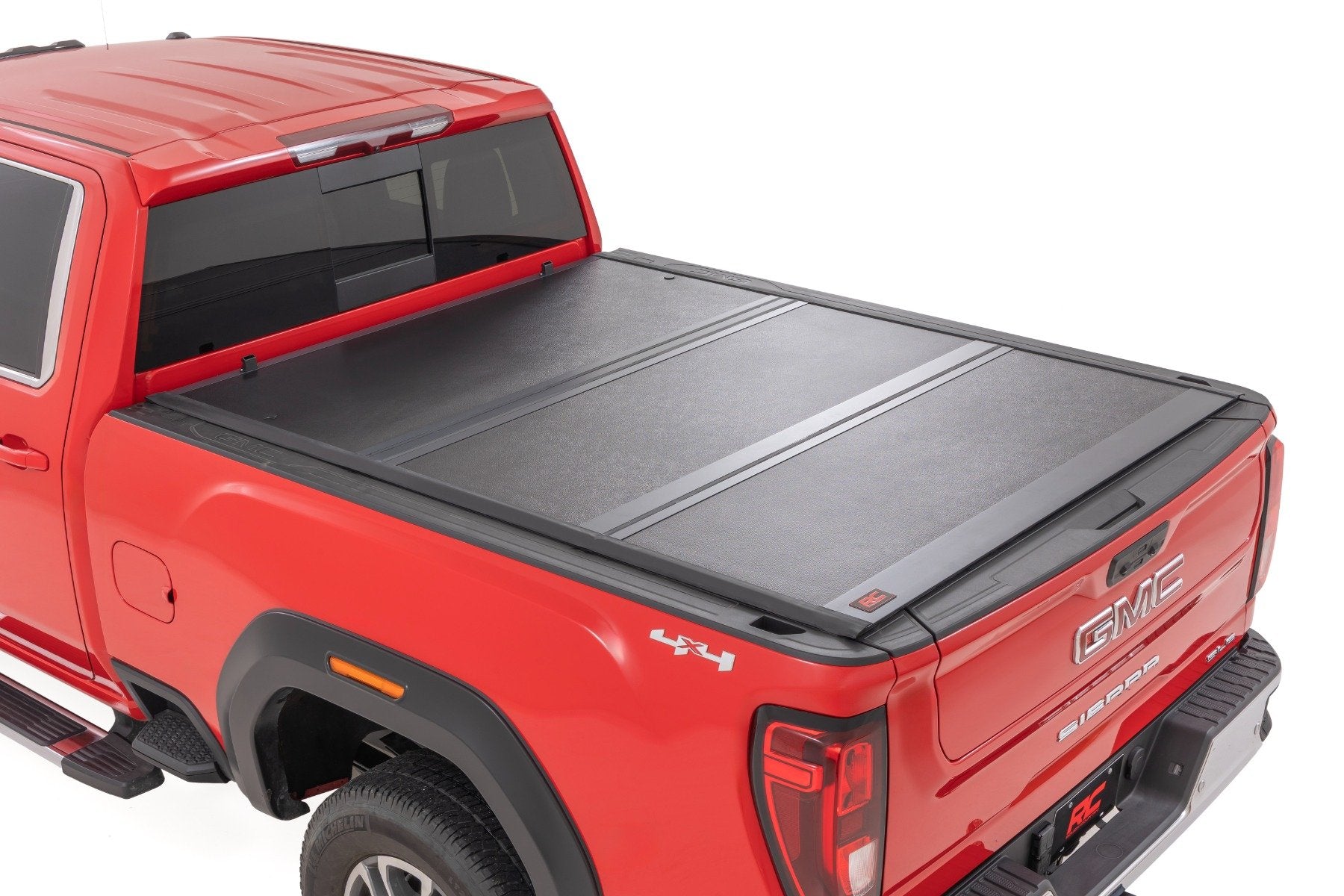 Rough Country Hard Bed Cover 6'9" Bed Rail Caps Chevy/GMC 2500HD/3500HD 20-24 47120651B