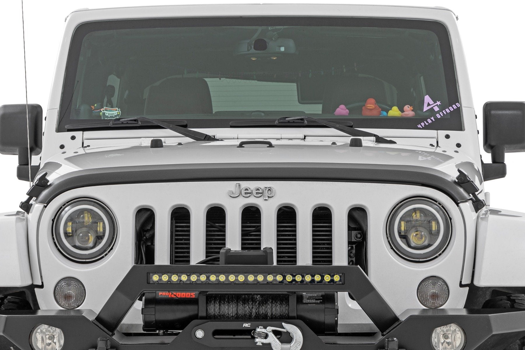 Trail Cladding Hood Protector Jeep Wrangler JK 07-18 TC105200
