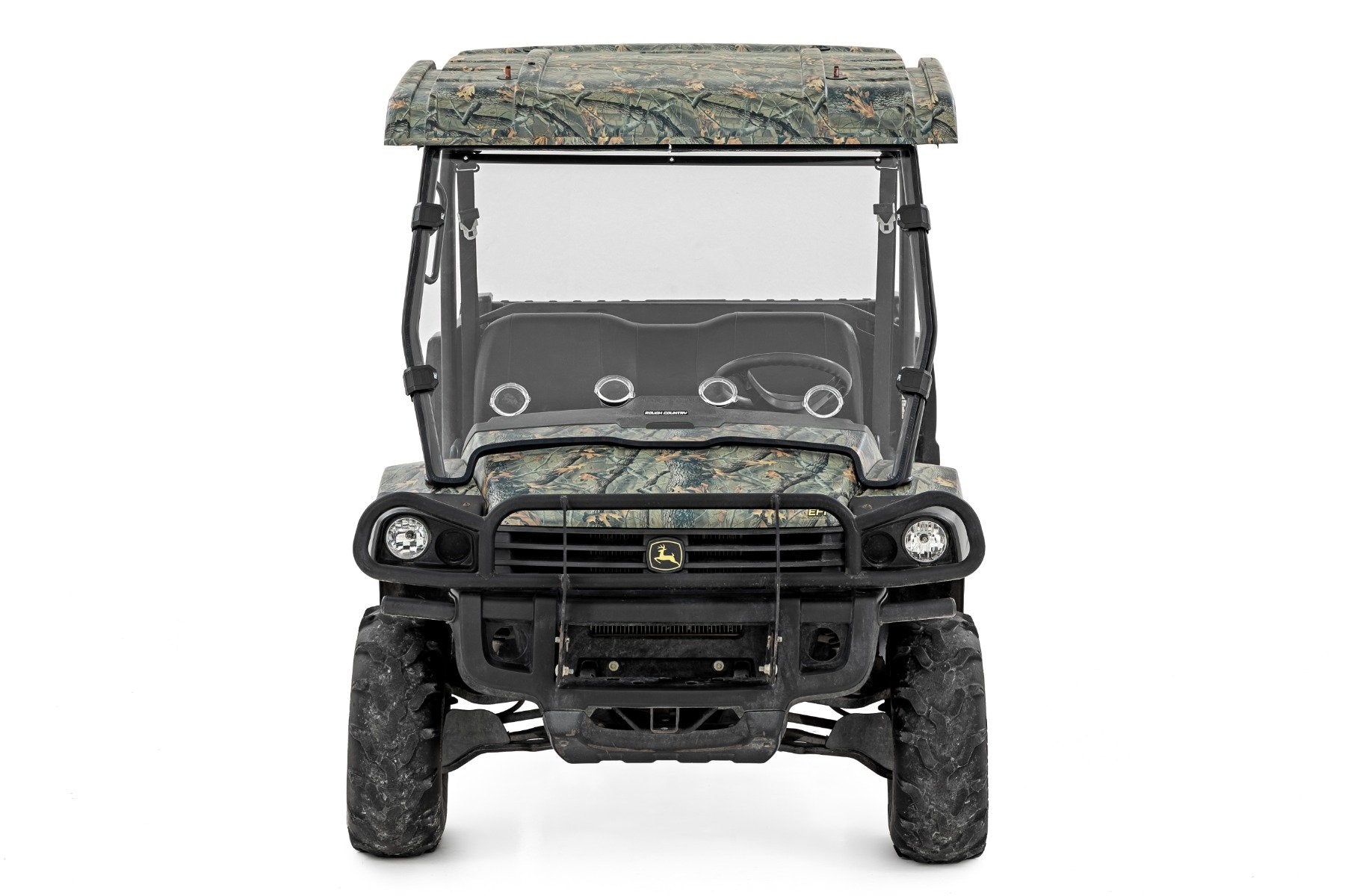 Rough Country Vented Full Windshield Scratch Resistant John Deere Gator XUV 825 98222270