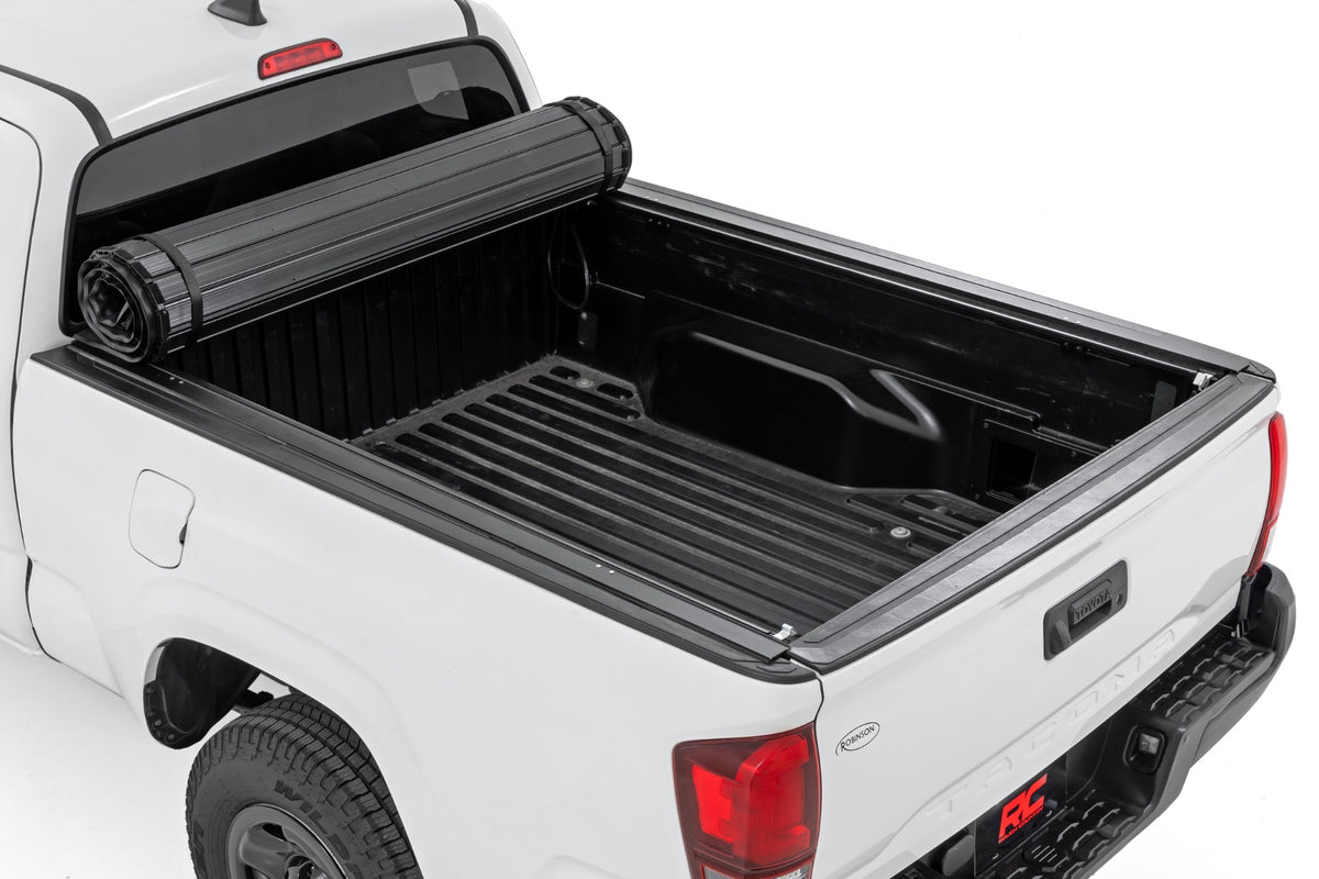 Rough Country Hard Roll Up Bed Cover 6' Bed for Toyota Tacoma 2WD/4WD 2016-2023 50420600