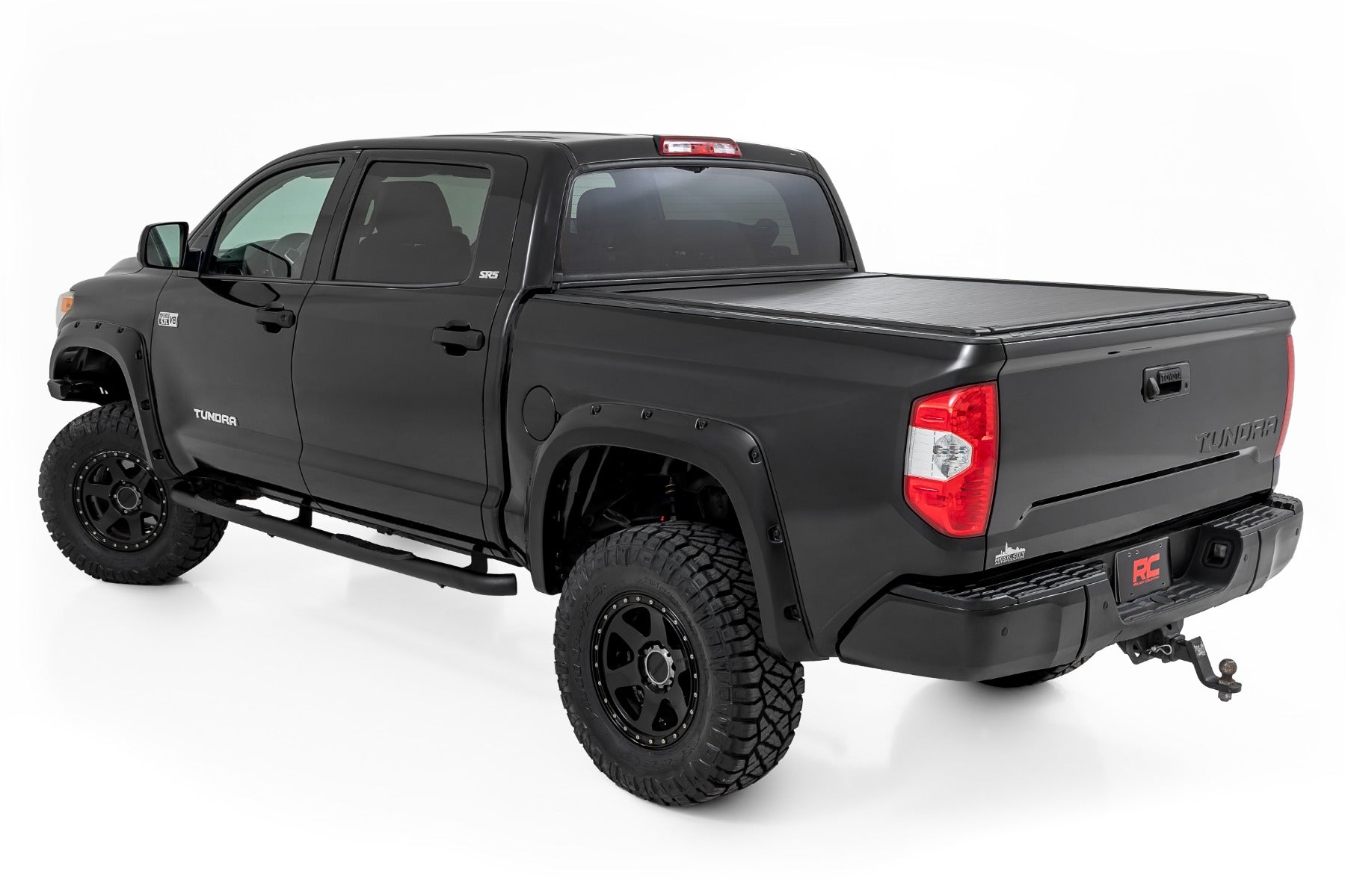 Rough Country Nerf Steps | 3" Tube | CrewMax | for Toyota Tundra (2007-2021) 43008