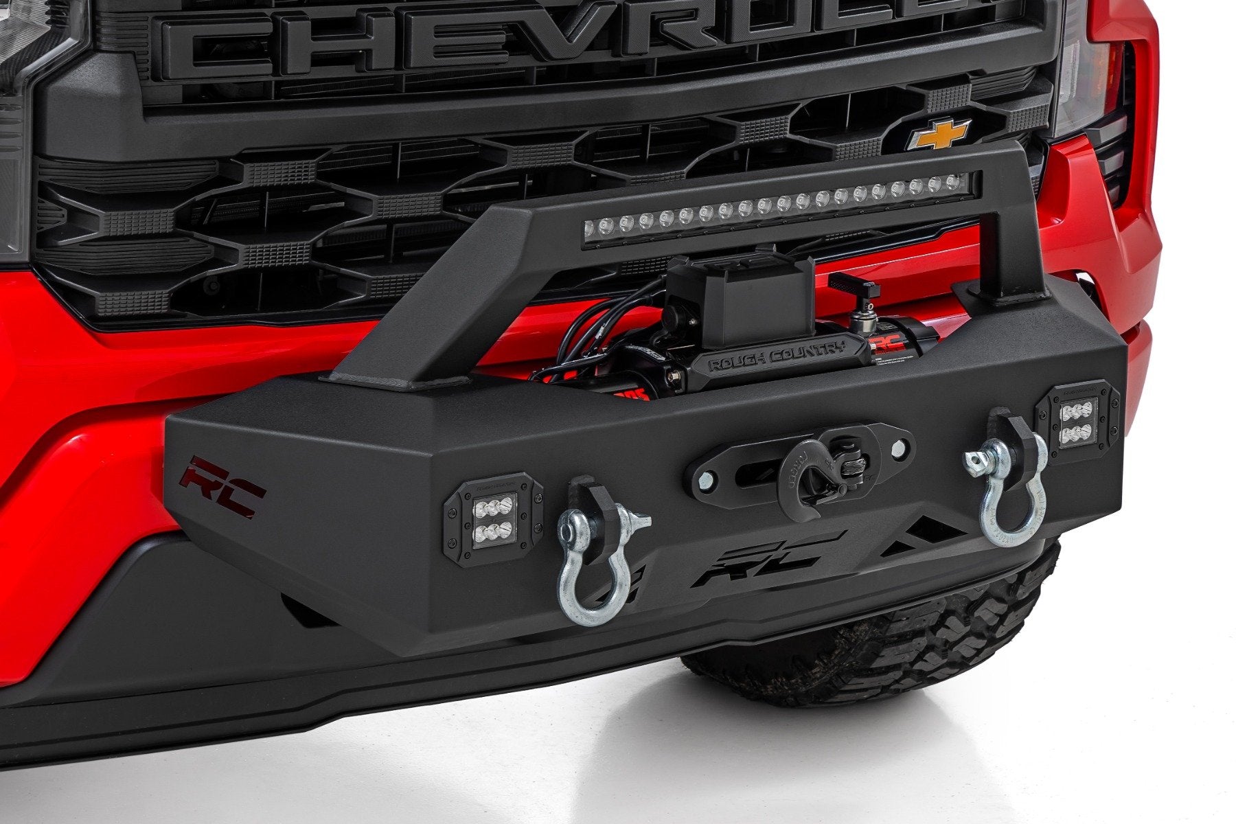 Rough Country EXO Winch Mount Kit | Chevy Silverado 1500 2WD/4WD (2019-2026)