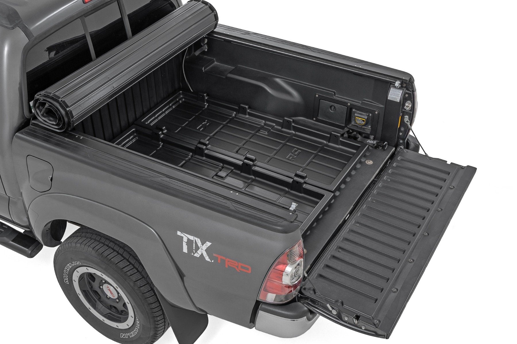 Rough Country Truck Bed Cargo Storage Tray | Easy Access | Fits Mid-Sized Trucks 10210
