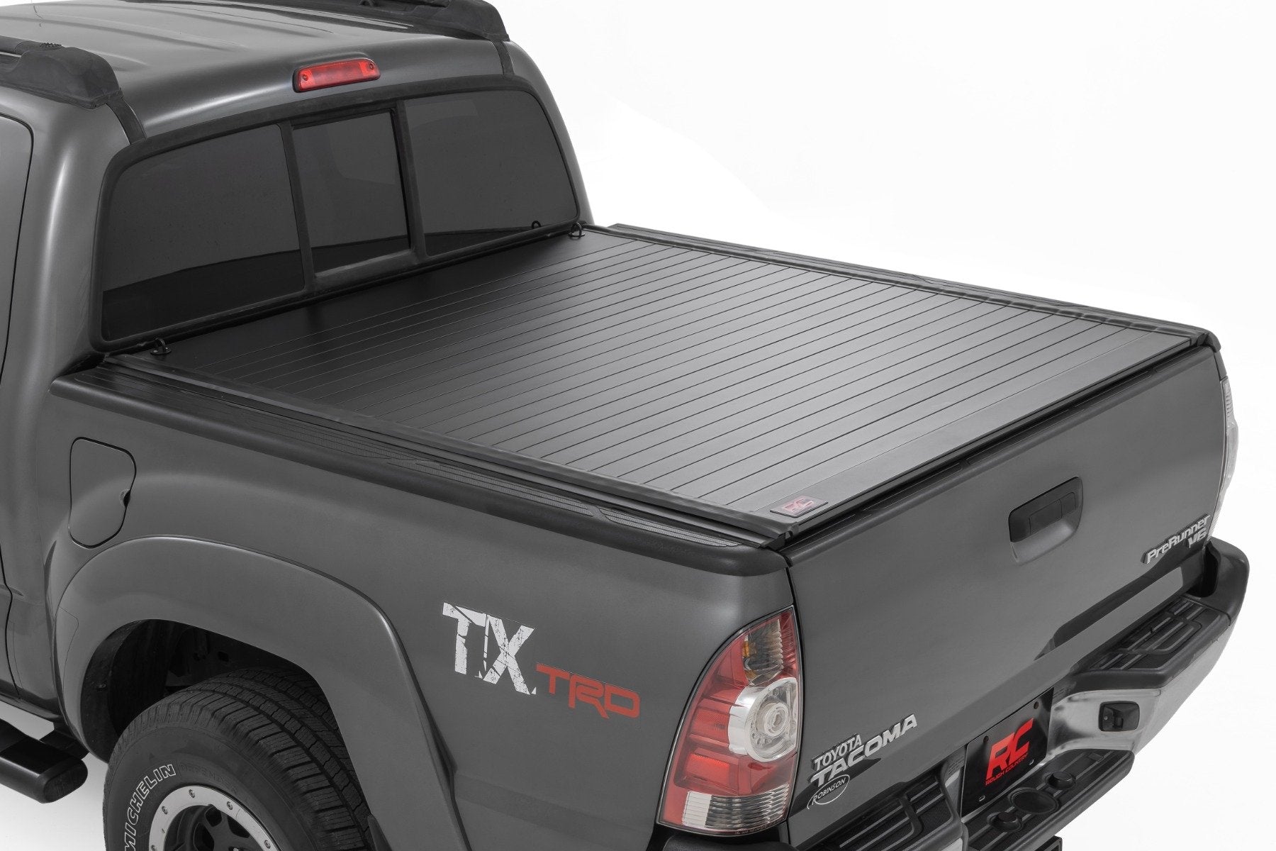 Rough Country Hard Roll Up Bed Cover | 5' Bed | for Toyota Tacoma (2005-2015) 50415500