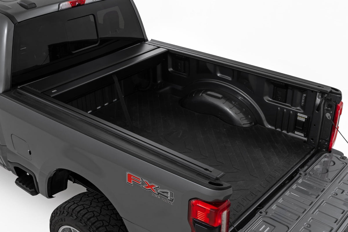 Rough Country Manual Retractable Bed Cover 6'10" Bed for Ford F250/F350 17-26 53507650