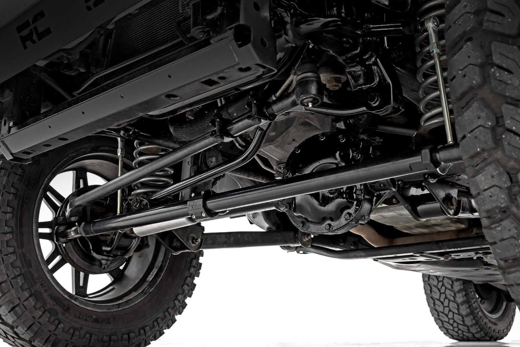 Rough Country HD Steering Kit Tie-Rod & Drag Link Jeep Wrangler JK/JKU 07-18 TR019322