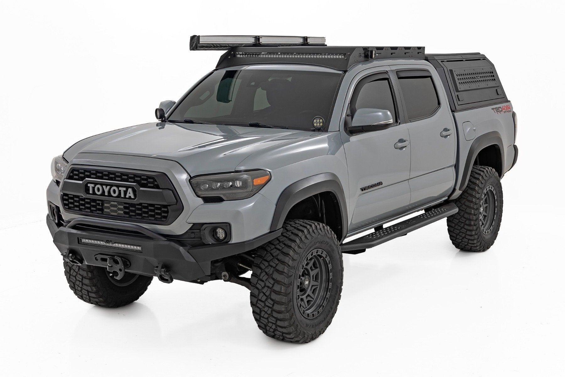 Rough Country Truck Bed Cap | Modular | 5' Bed | for Toyota Tacoma 2016-2023 73406