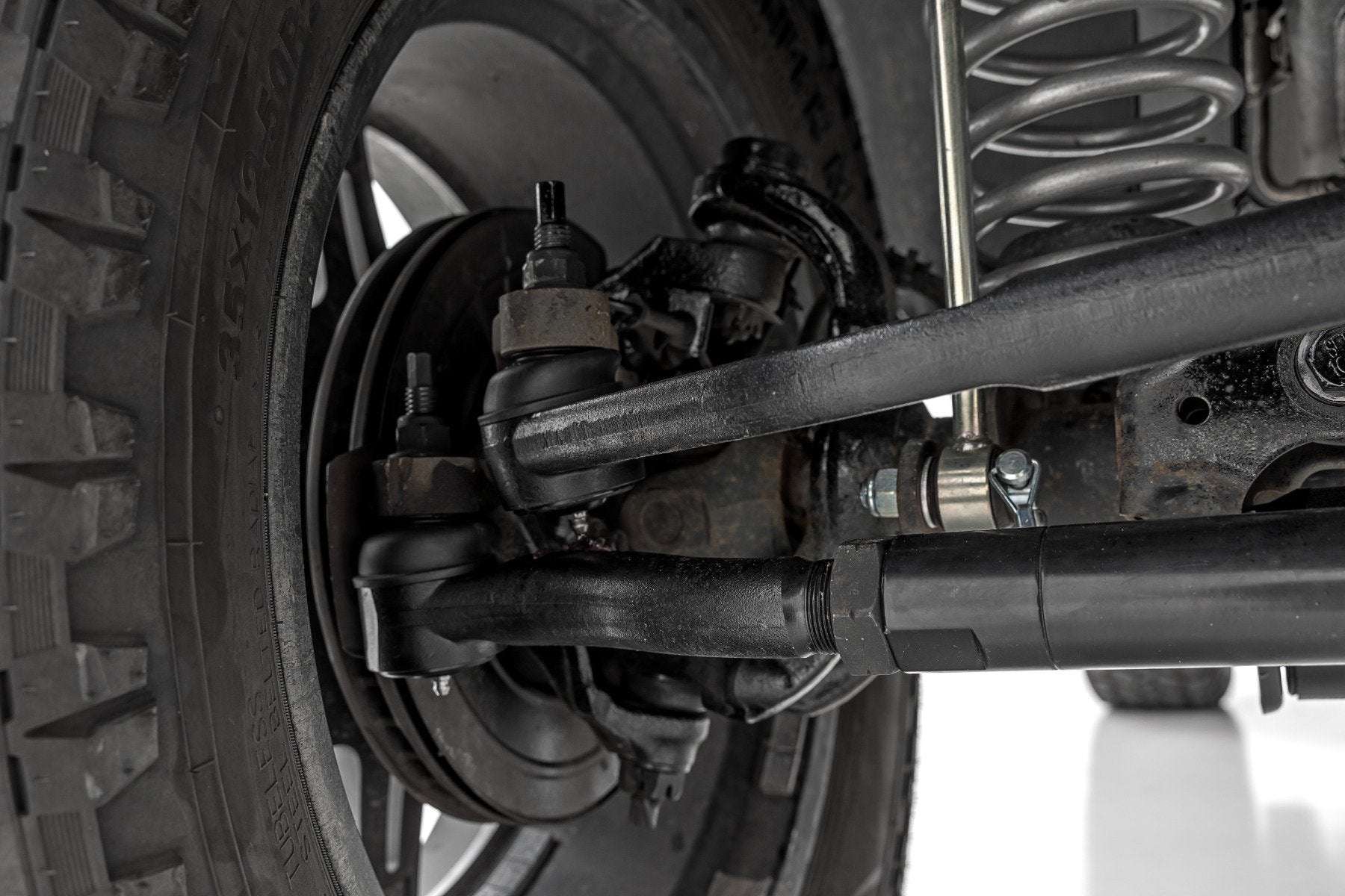 Rough Country HD Steering Kit Tie-Rod & Drag Link Jeep Wrangler JK/JKU 07-18 TR019322
