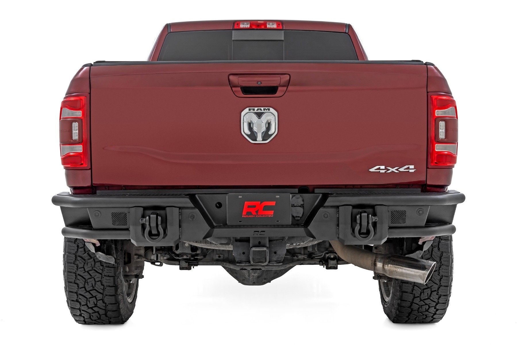 Rough Country Rear Bumper | Tubular | for Ram 2500/3500 (2010-2025) 51213