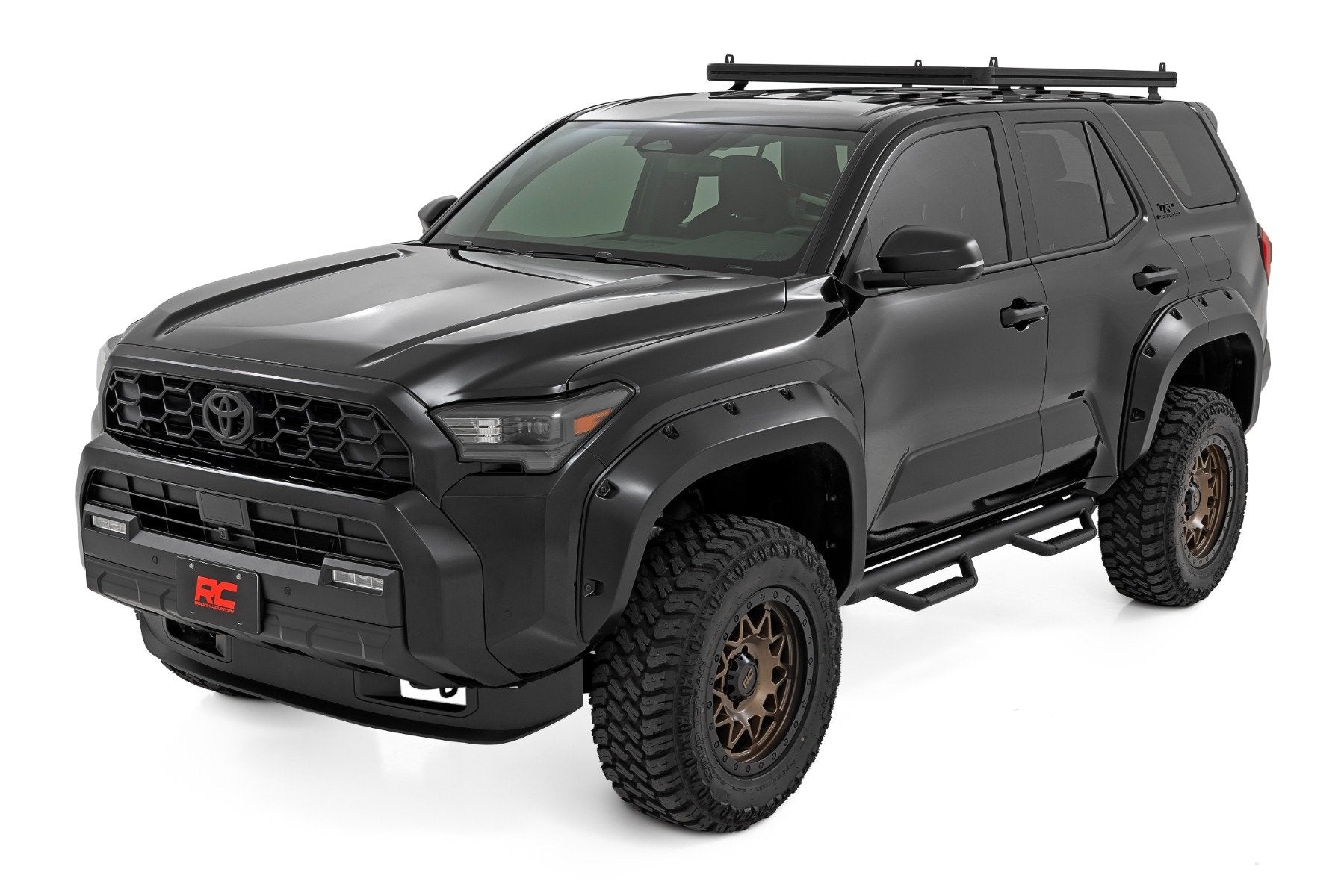 Rough Country Nerf Step | Cab Length | for Toyota 4Runner 2WD/4WD (2025-2026) 72014