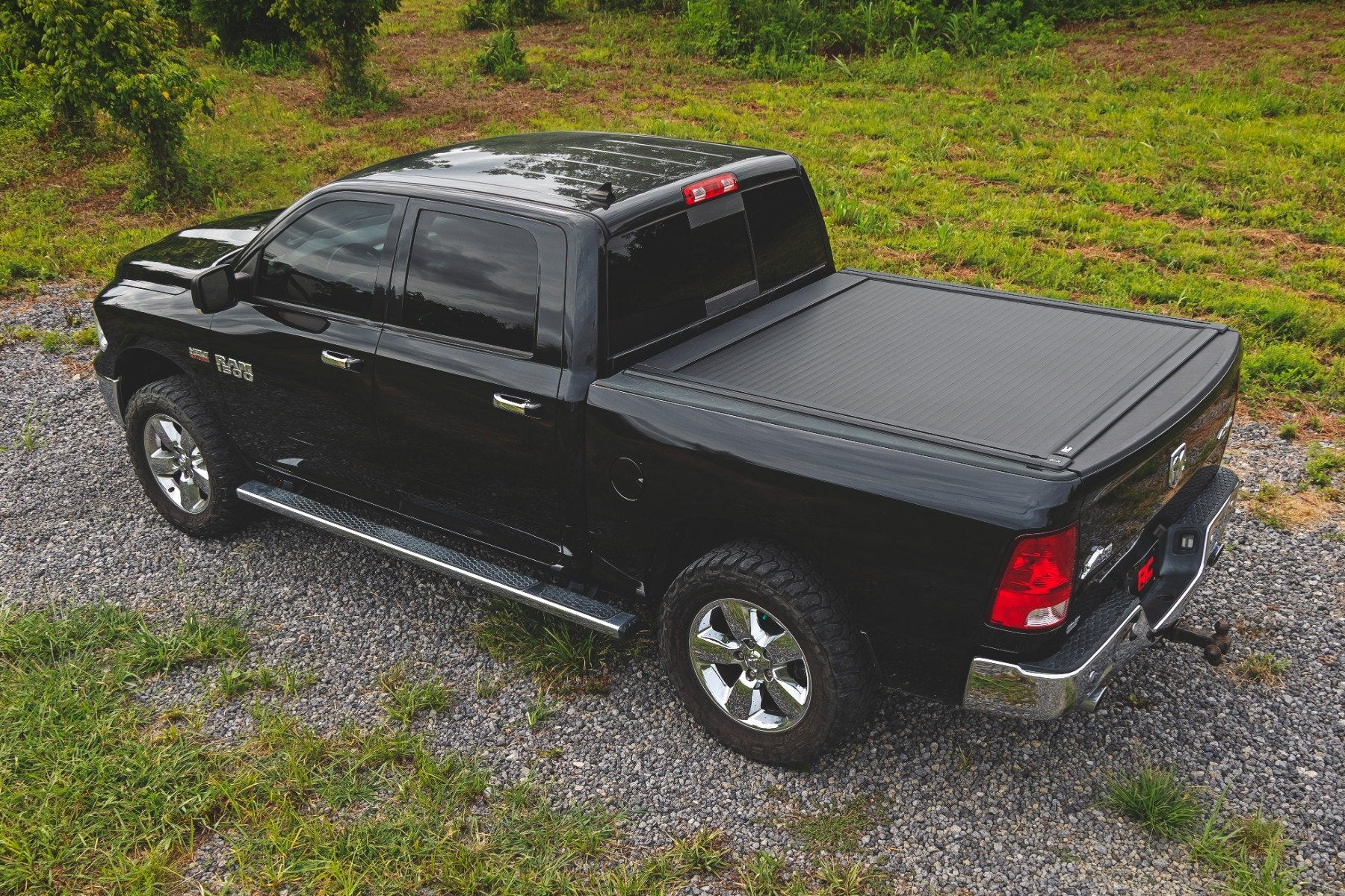 Rough Country Retractable 5'7" Bed Cover for Ram 1500 09-18 1500 Classic 19-24 51309550
