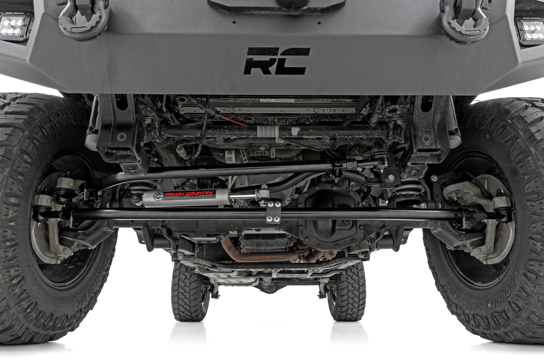 High Steer Kit w/ N3 Steering Stabilizer for Jeep Gladiator JT/Wrangler JL 18-24 -2