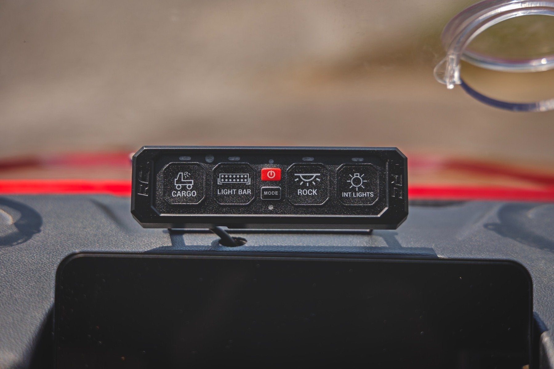 Rough Country 4 Gang Switch Panel | RGB Backlit Buttons | Multifunction Modes