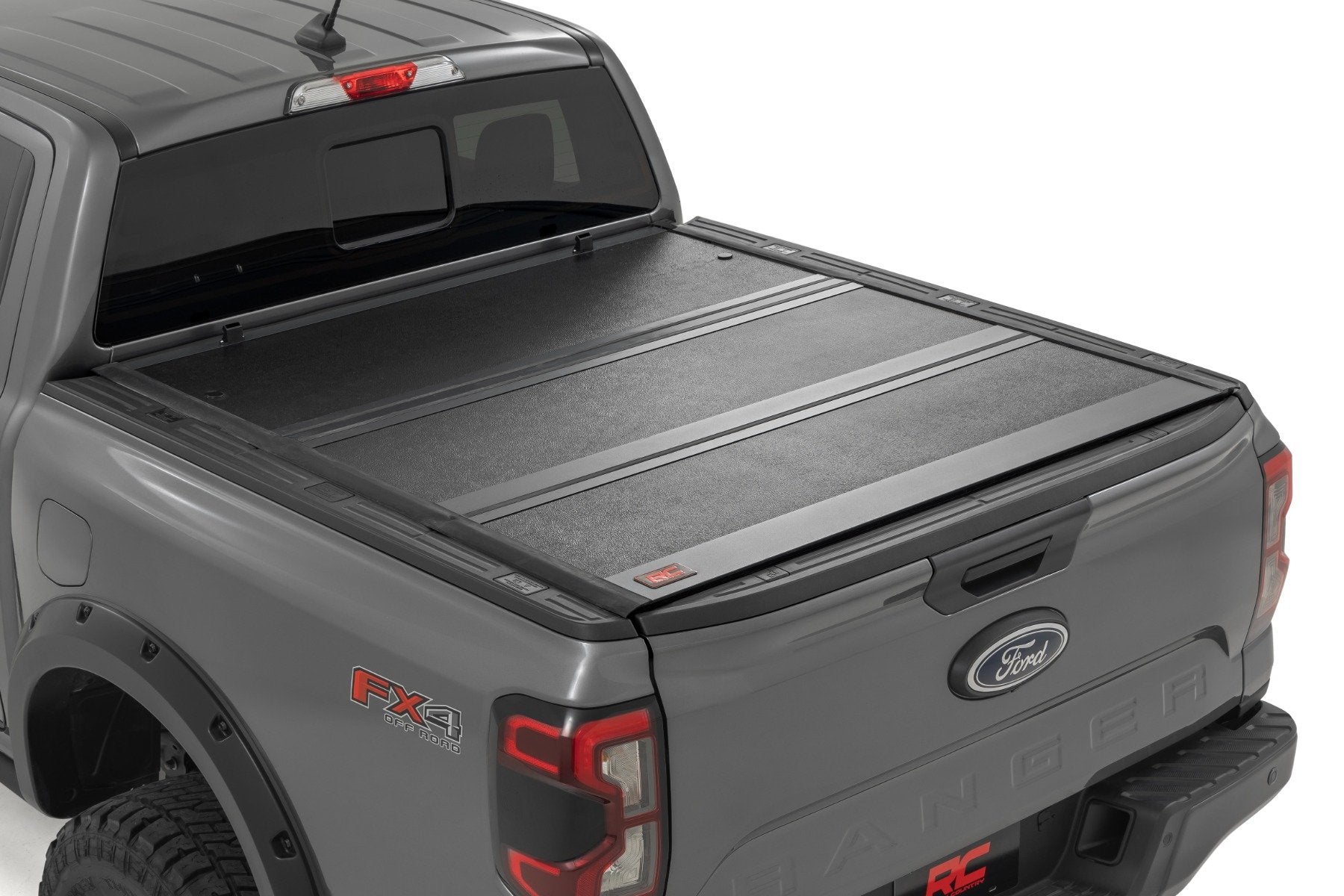 Rough Country Hard Low Profile Bed Cover | 5' Bed | for Ford Ranger 2024-2025 47220520B