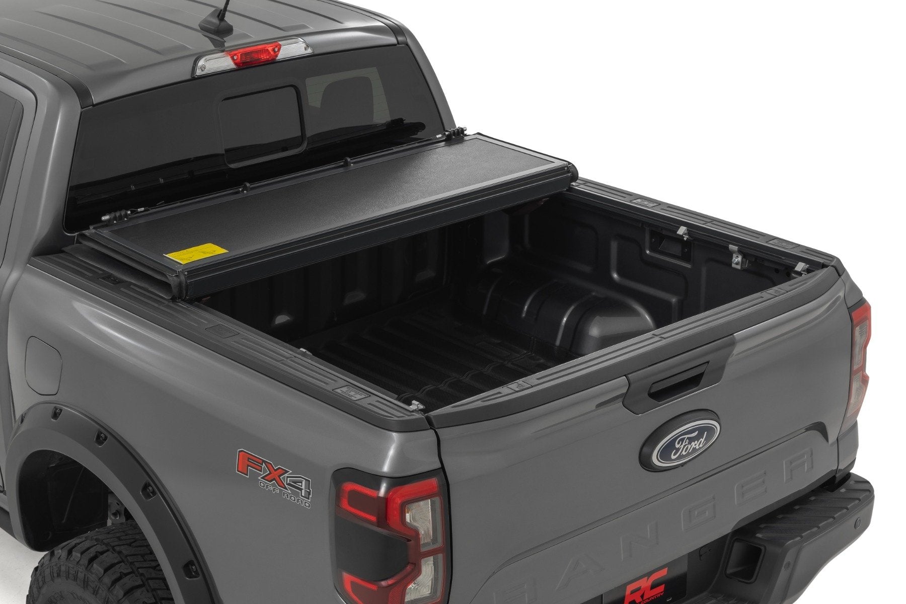 Rough Country Hard Low Profile Bed Cover | 5' Bed | for Ford Ranger 2024-2025 47220520B