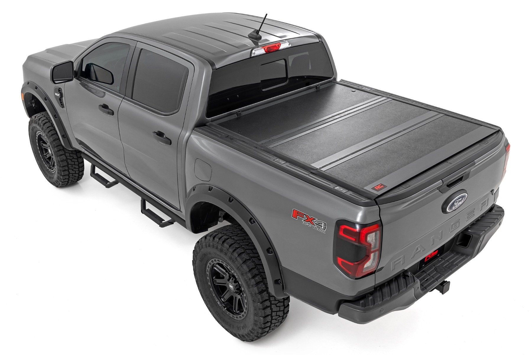 Rough Country Hard Low Profile Bed Cover | 5' Bed | for Ford Ranger 2024-2025 47220520B