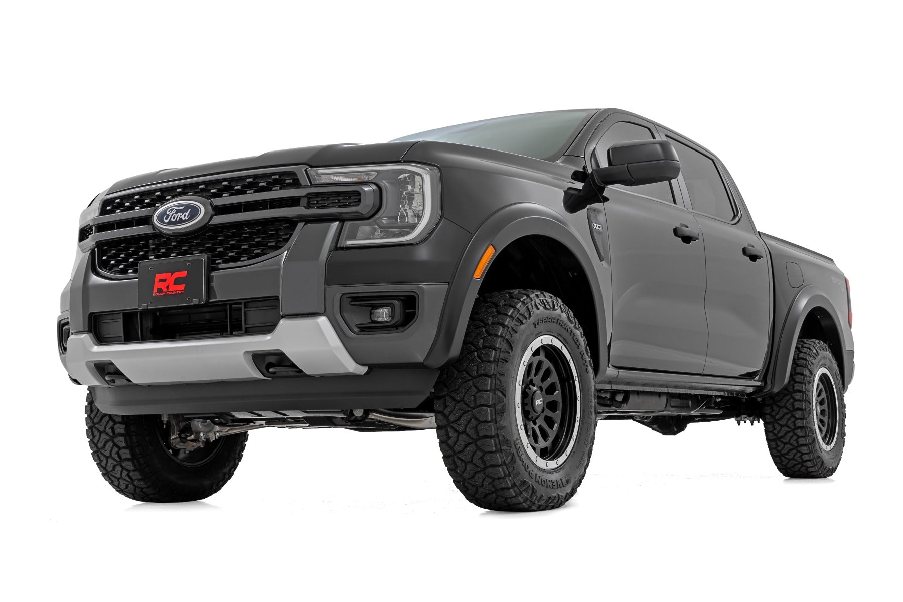 Rough Country Fender Flare Sport NE Cactus Gray for Ford Ranger 2024 S-F12401-NE