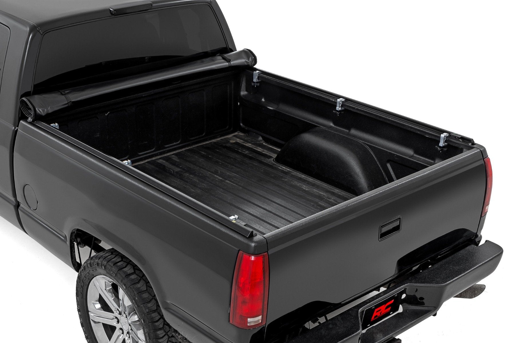 Rough Country Soft Roll Up Bed Cover 6'7" Bed Chevy/GMC 1500 Truck 2WD/4WD 88-07 42288650