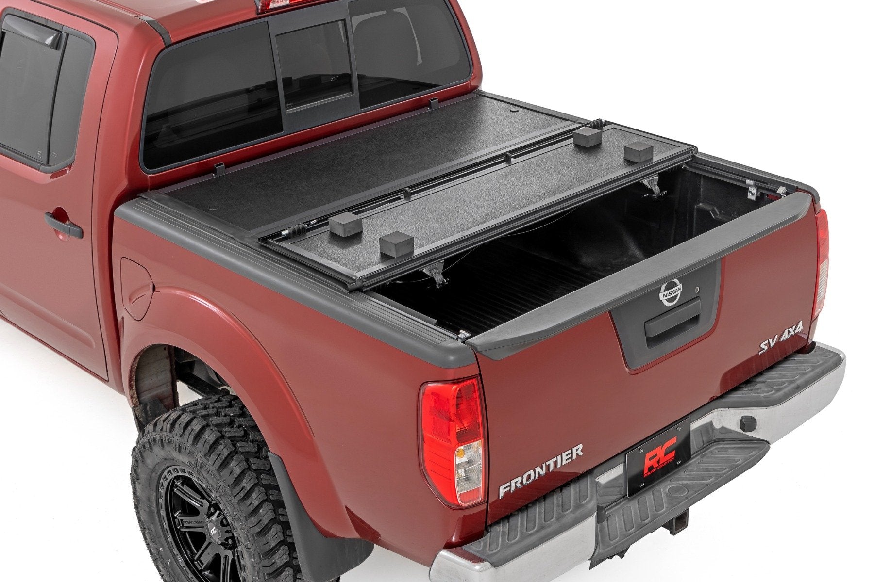 Rough Country Low Profile Bed Cover 5' Bed Cargo Mgmt for Nissan Frontier 05-21 47520501B