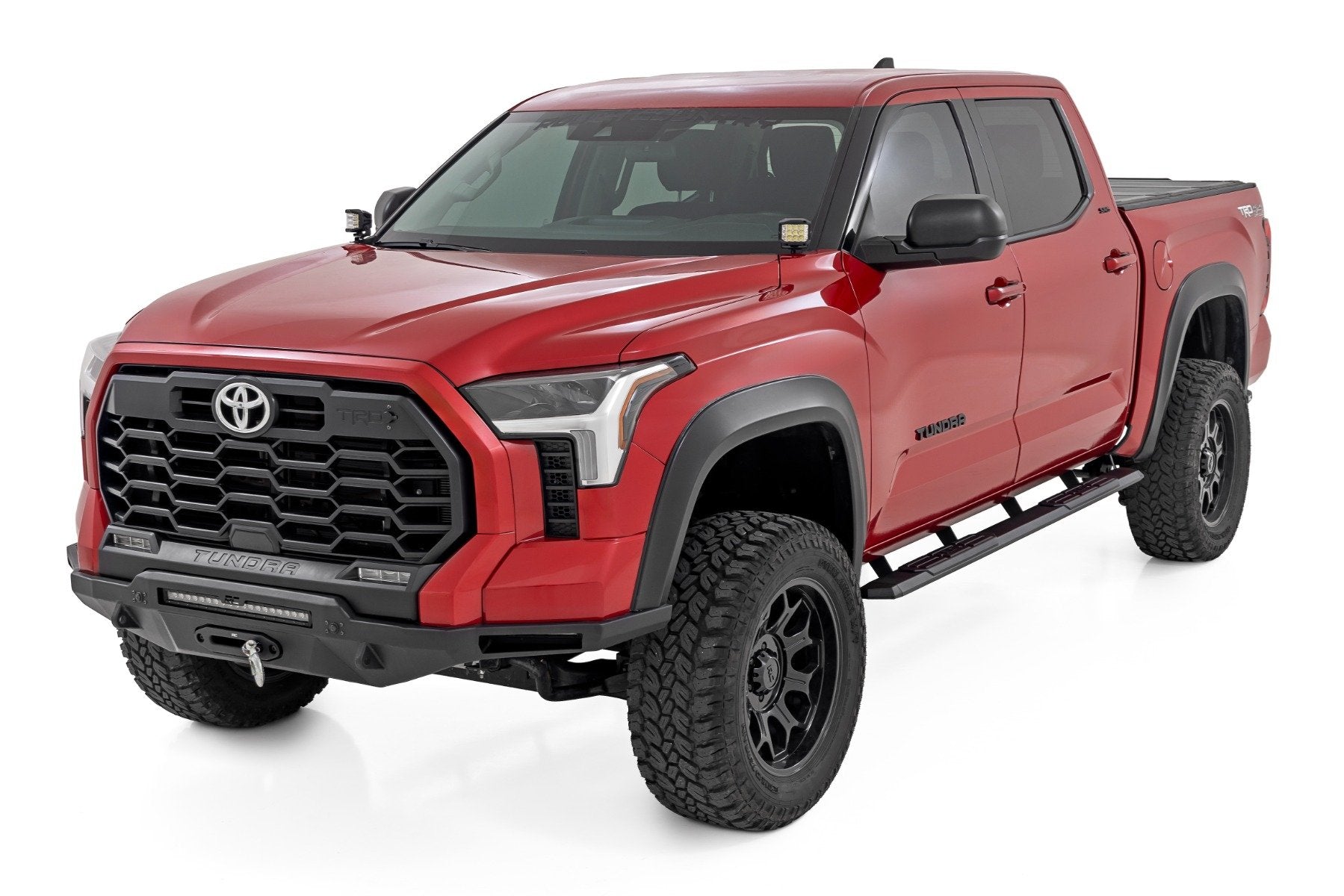 Rough Country TR2 Running Boards | CrewMax | for Toyota Tundra (2022-2026) 95000