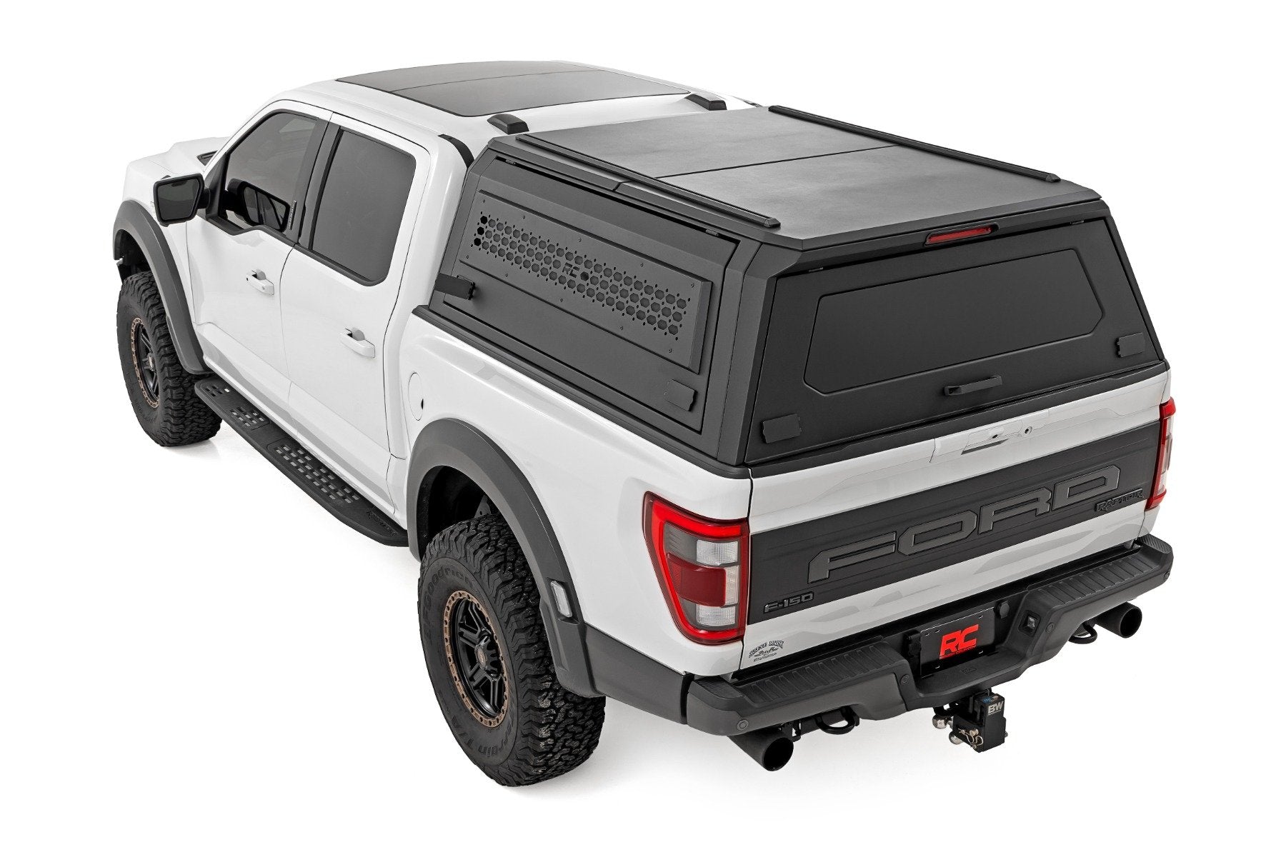 Rough Country Truck Bed Cap | Modular | 5'7" Bed | for Ford F-150 2021-2025 73400