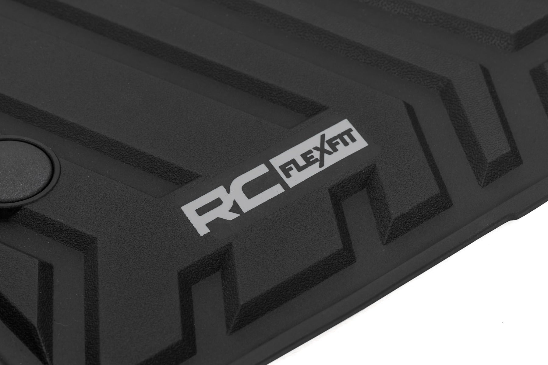 Rough Country Flex-Fit Floor Mats | Front & Rear | for Ford Bronco 4WD 2021-2025 FF-51602