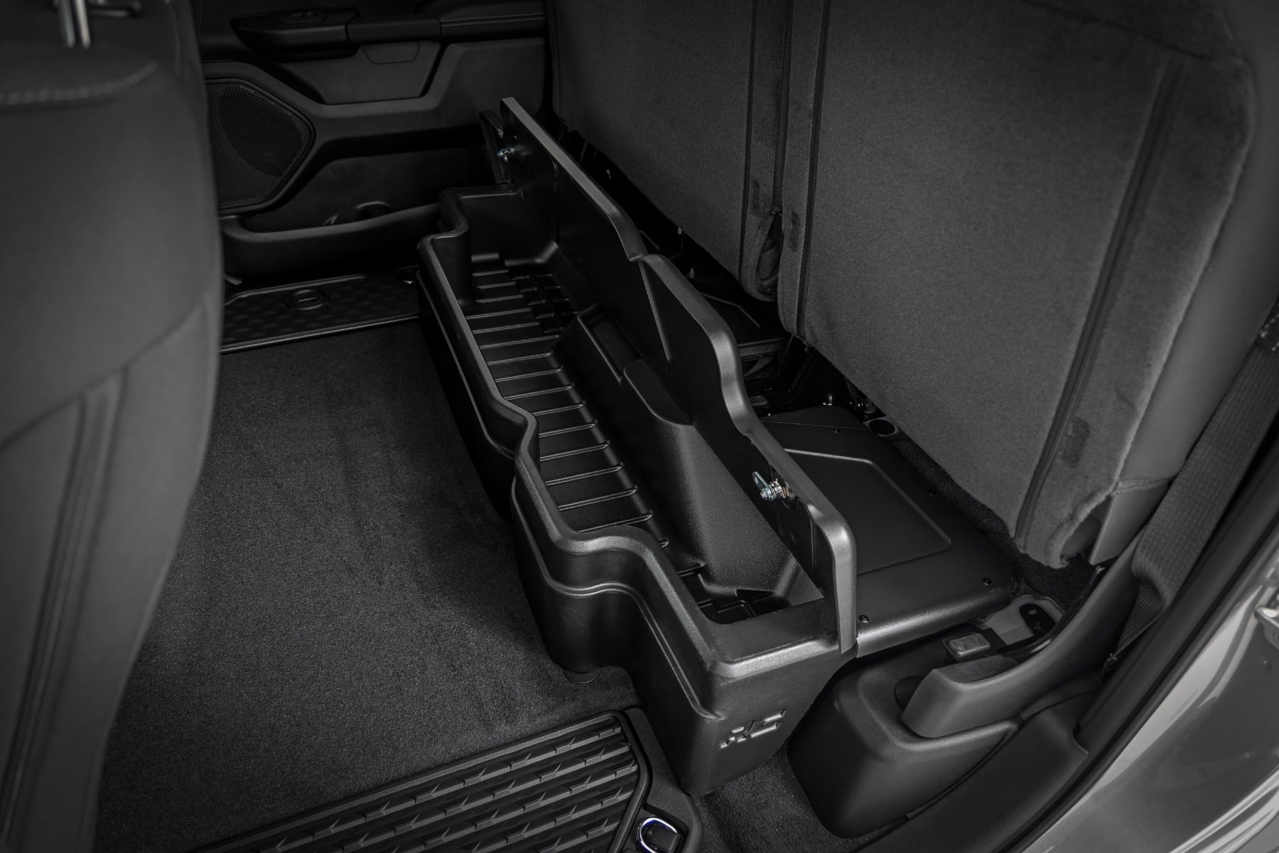 Rough Country Under Seat Storage with Locking Lid | Crew Cab for Ram 1500 19-26 RC0995