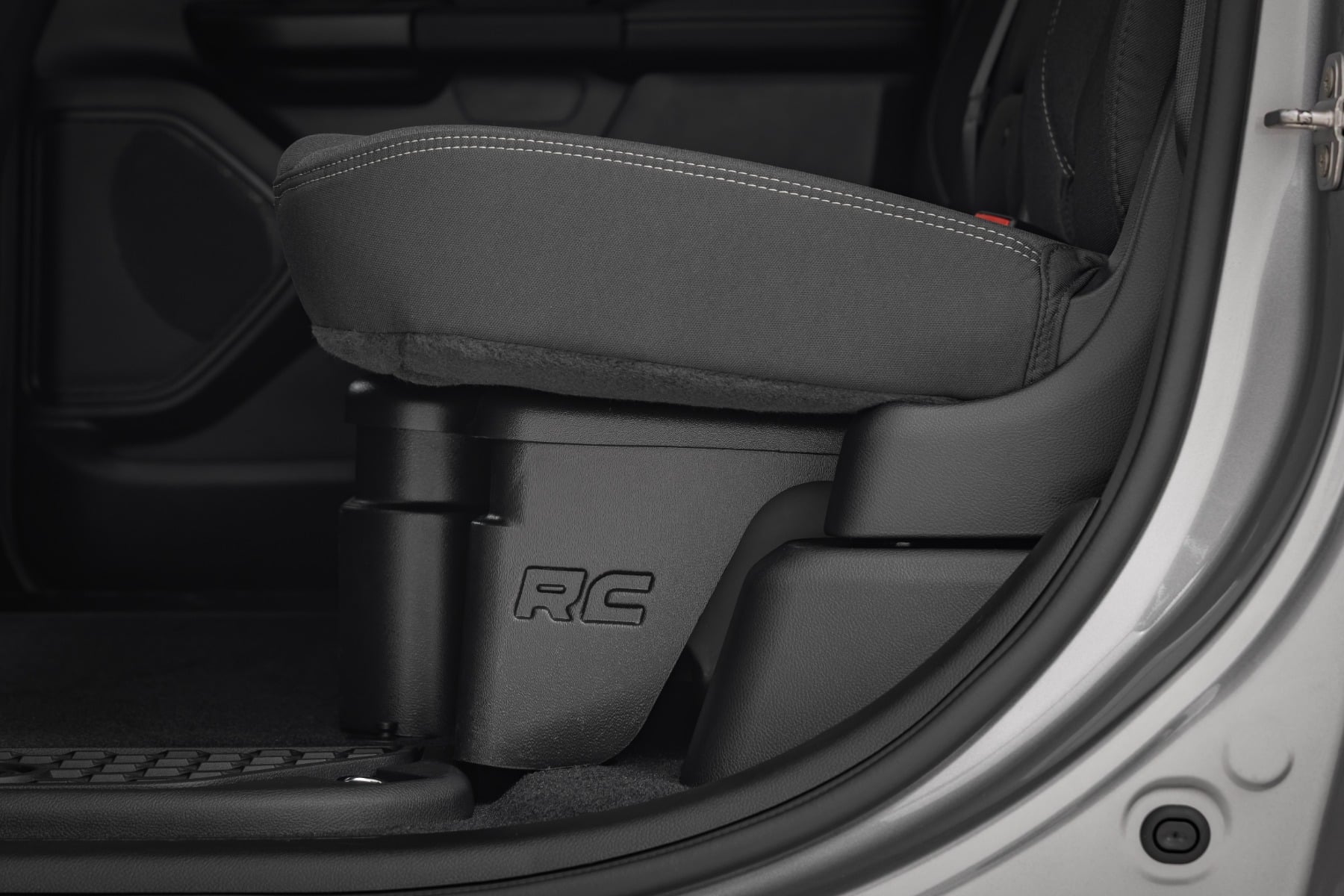Rough Country Under Seat Storage with Locking Lid | Crew Cab for Ram 1500 19-26 RC0995