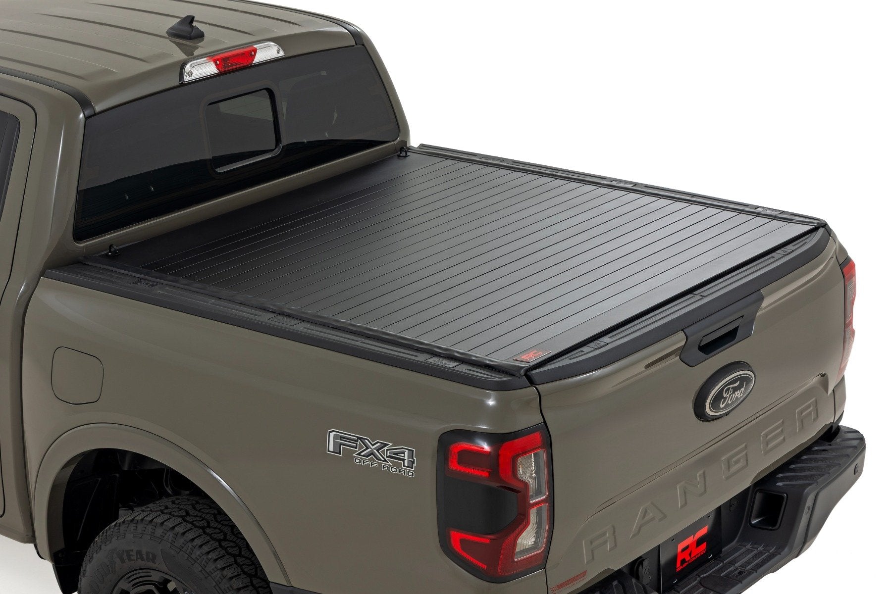 Rough Country Hard Roll Up Bed Cover | 5' Bed | for Ford Ranger 24-25 50210520