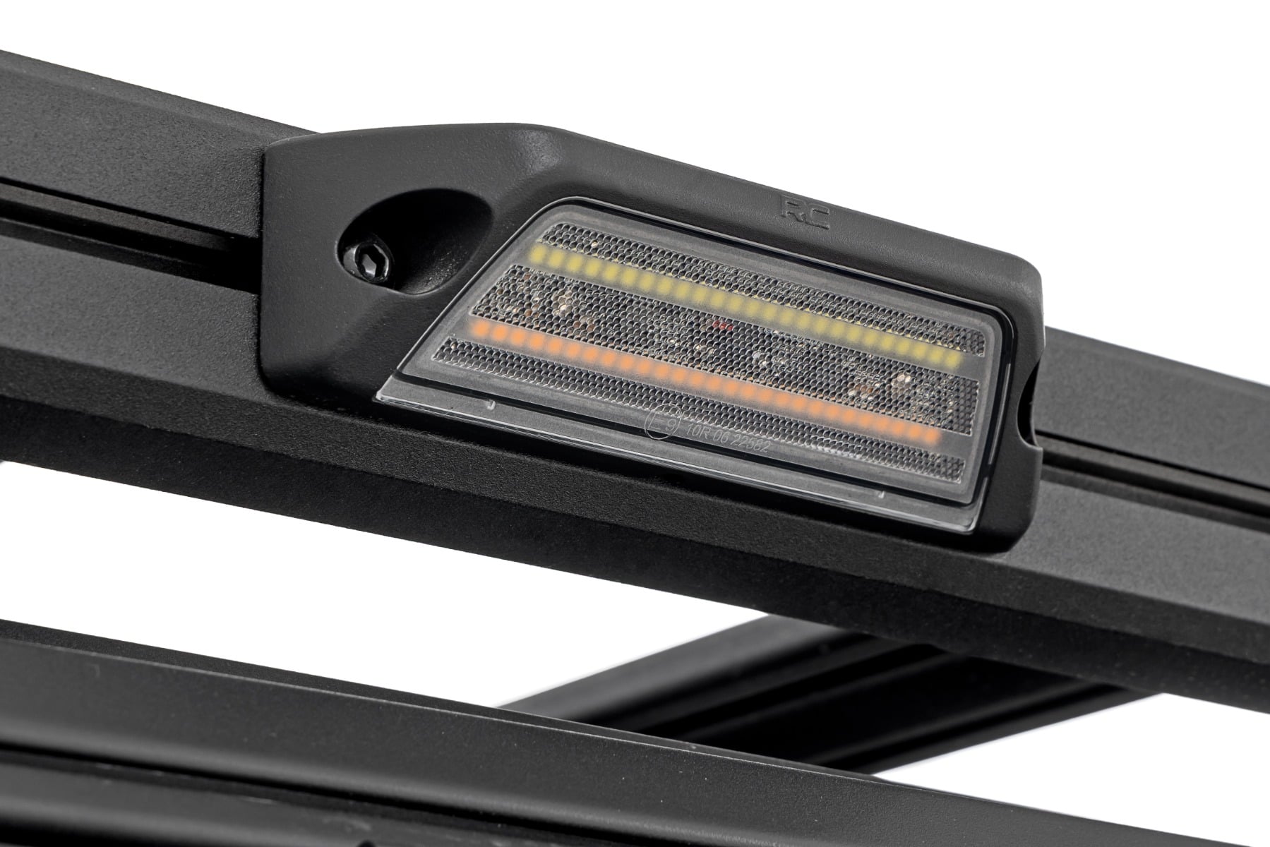 Rough Country 6 Inch LED Angled Light Pods | White/Amber | Pair 70119