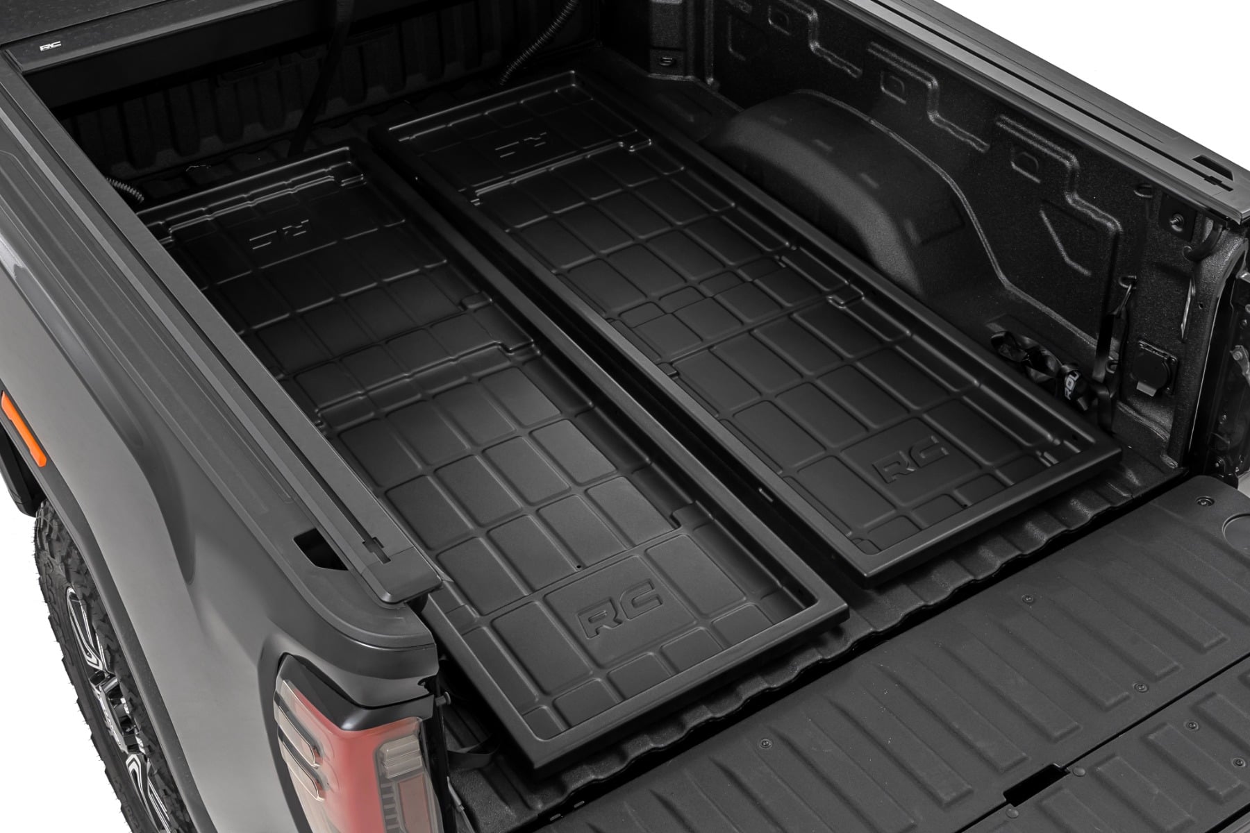 Rough Country Slide-Out Truck Bed Cargo Trays Fits 6'7"–6'10" Beds Easy Access 10215