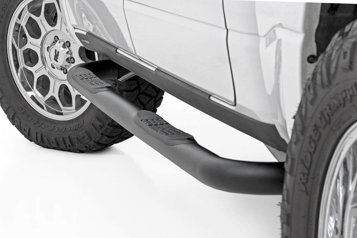 Rough Country 3" Tube Nerf Steps Crew Cab | for Ram 1500 19-26/1500 TRX 21-24 43014