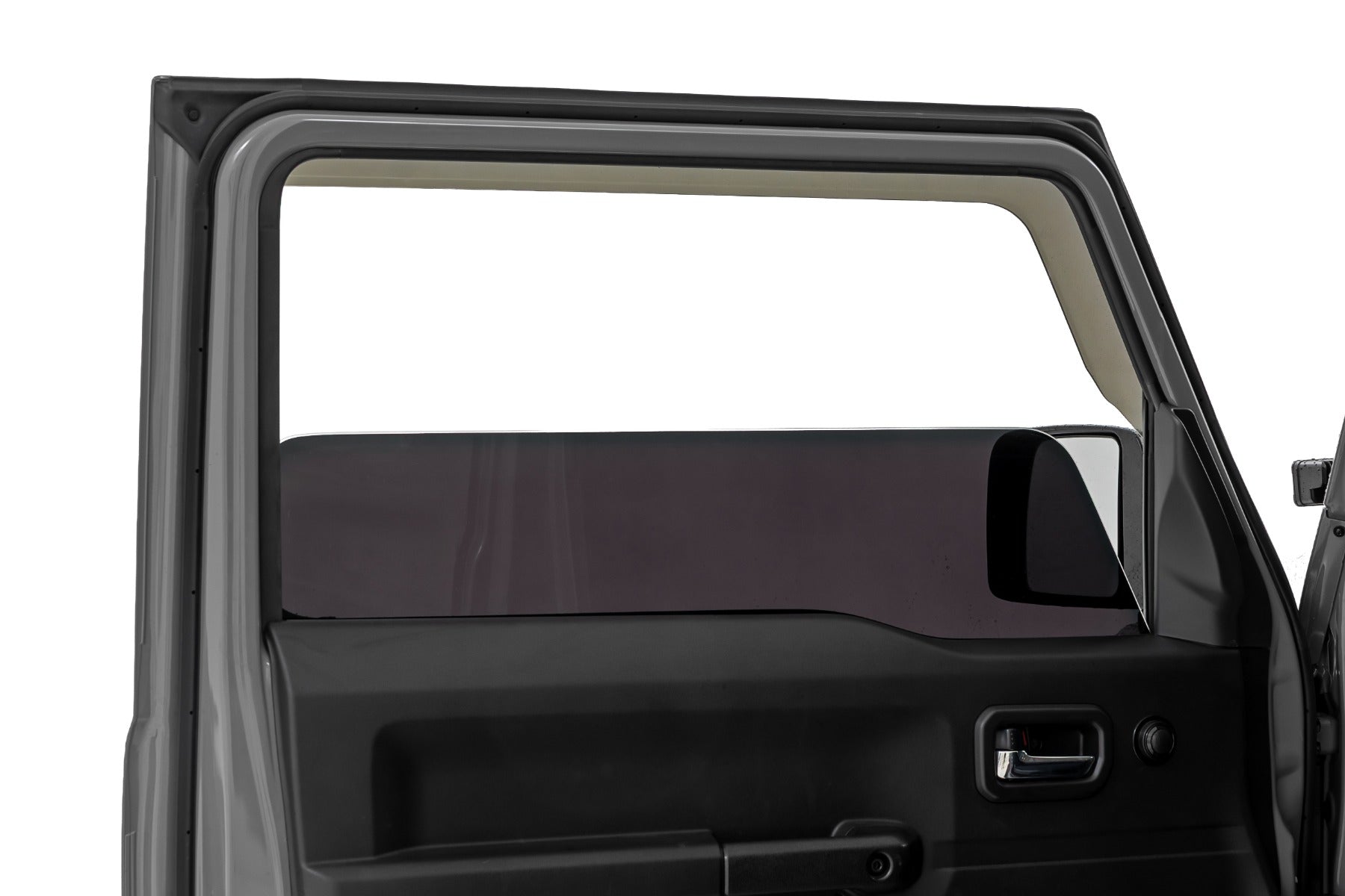 Rough Country Window Deflectors Tape On Rain Guard for Suzuki Jimny 3 Door 18-26 992325