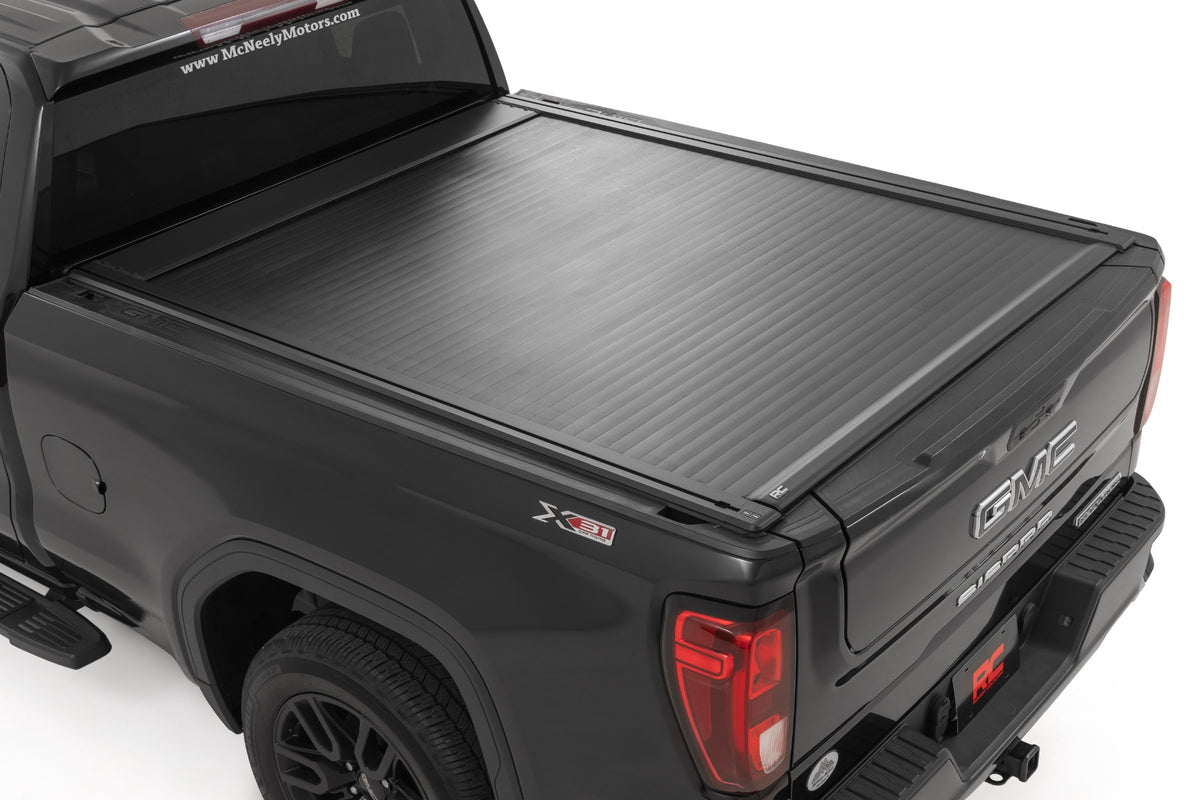 Rough Country Powered Retractable Bed Cover | 6'7" Bed | Chevy/GMC 1500 PU 19-26 51210650
