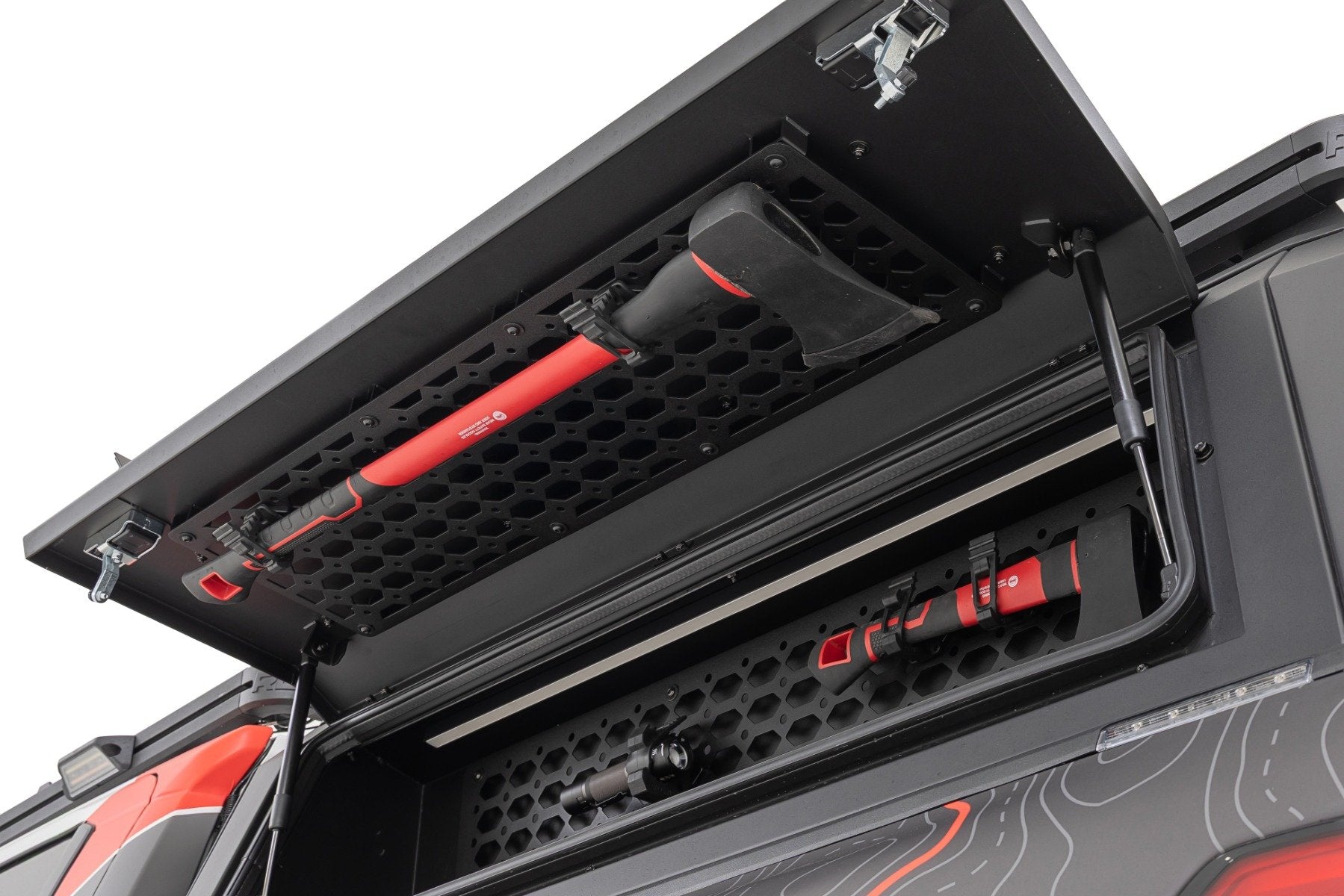Rough Country Molle Panel Kit | Bed Cap Door | for Toyota Tacoma 2WD/4WD (2024-2026) 73133