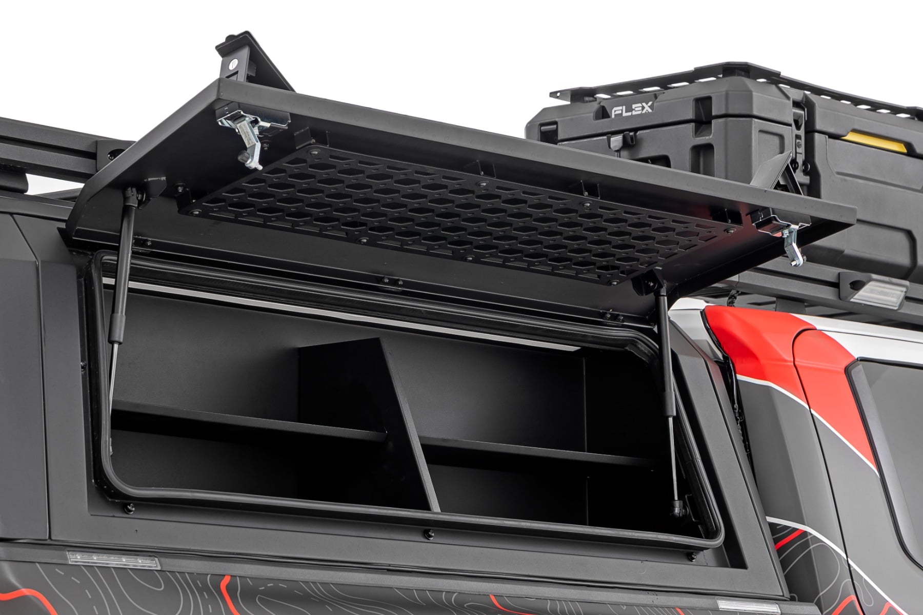 Rough Country Molle Panel Kit | Bed Cap Door | for Toyota Tacoma 2WD/4WD (2024-2026) 73133