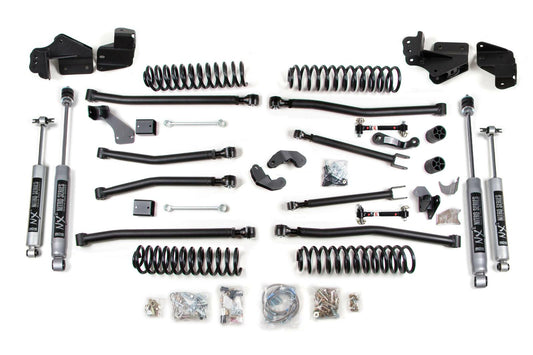 2007-2018 Jeep Wrangler JK 4WD 2-Door 4" Long Arm Suspension Lift Kit- Fox 2.5 PES R/R DSC,