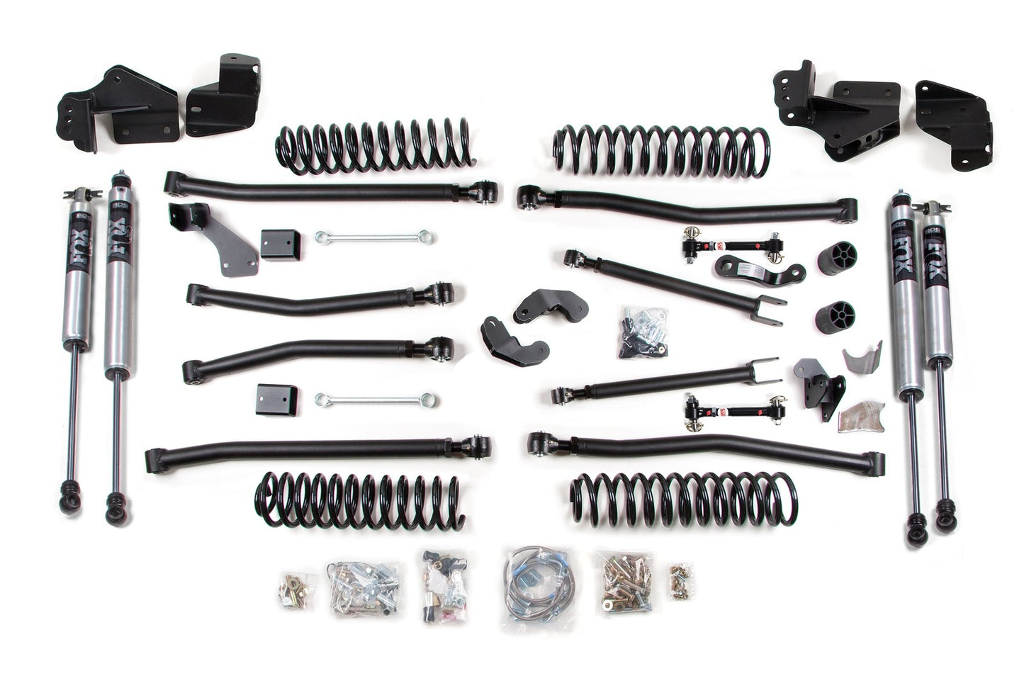 2007-18 JK Rubicon 2Dr 5.5" Long Arm Kit w/ Fox Shocks