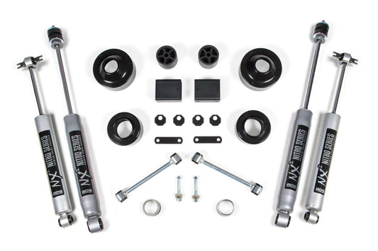 2012-2018 Jeep Wrangler (JK) 2Dr 2" Coil Spacer System