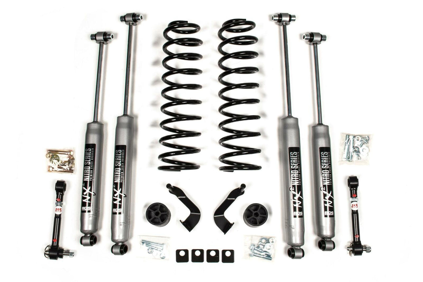 2020-2023 Jeep Gladiator (JT) 2" Leveling Springs w/ NX2 Shocks